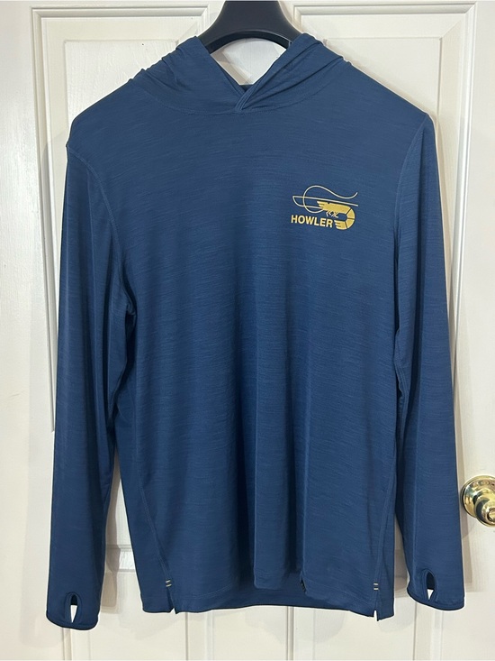 Howler Brothers Other - Howler Bros Pullover Mens Medium Blue HB Tech T Hooded UPF 50+ Sun Protection